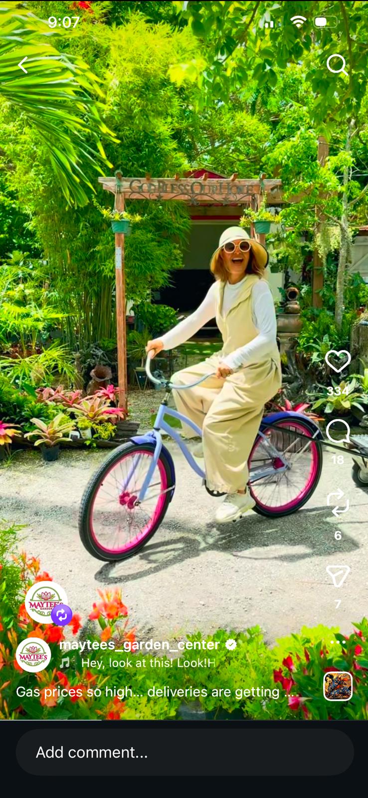 Biking